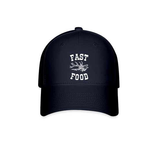 Men's Hunting "Fast Food" Baseball Cap - navy